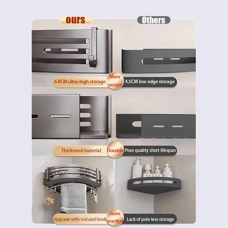 AquaShelf™ - Duschablage ohne Bohren