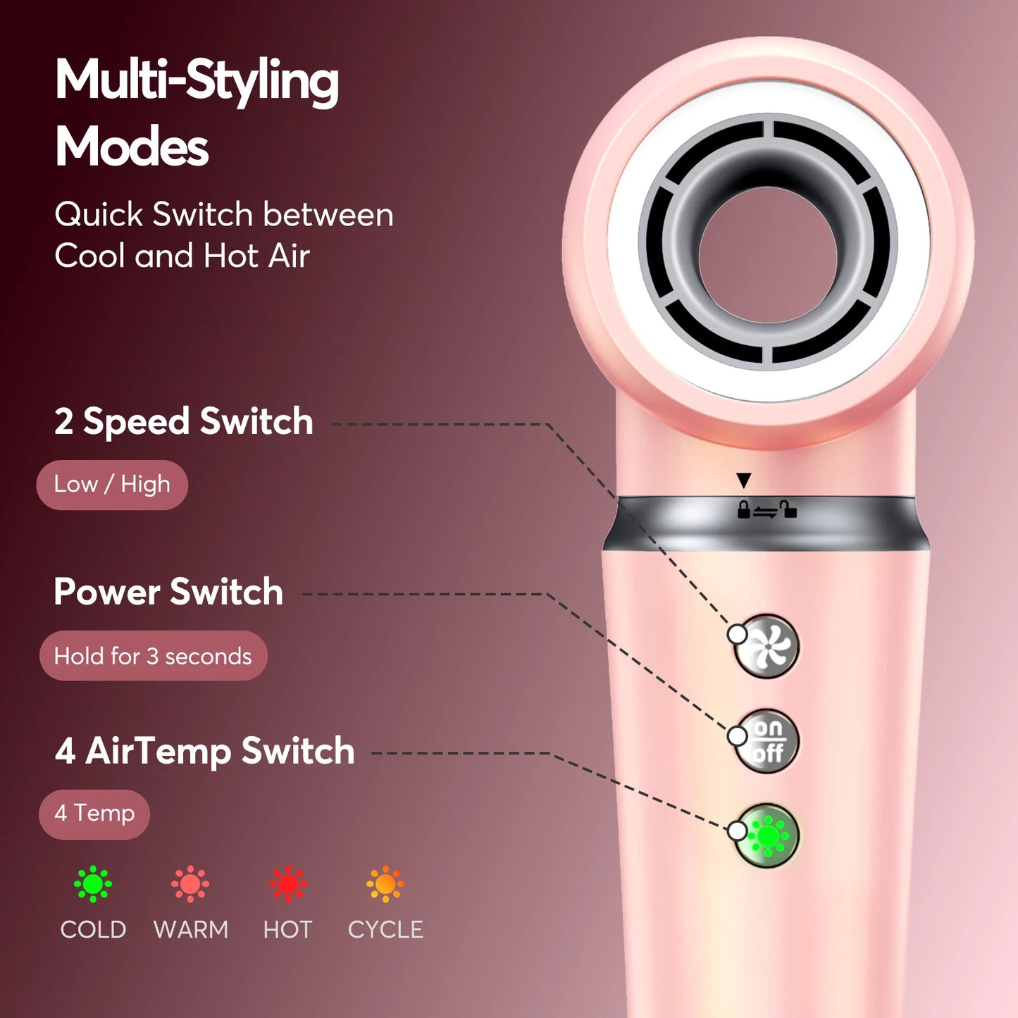 Fremoo AirLuxe Styler™ - Perfektes Haar für Dein Wohlbefinden