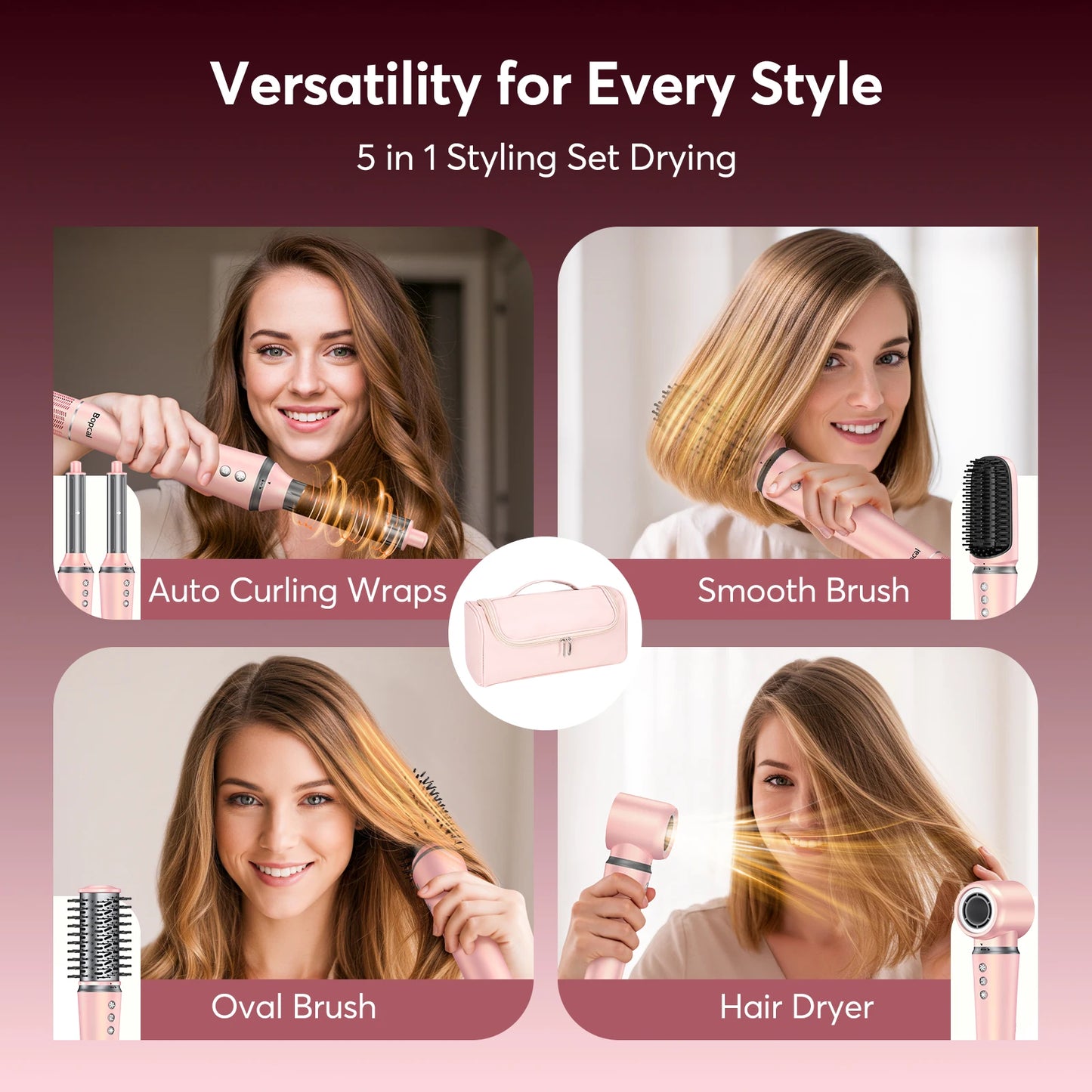 Fremoo AirLuxe Styler™ - Perfektes Haar für Dein Wohlbefinden